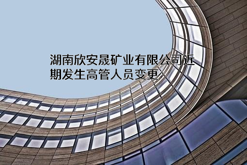 湖南欣安晟矿业有限公司