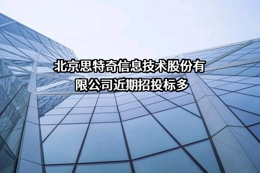 北京思特奇信息技术股份有限公司近期招投标项目多