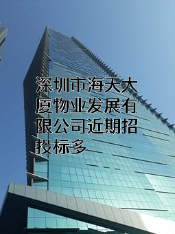 深圳市海天大厦物业发展有限公司