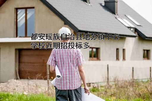 都安瑶族自治县地苏镇中心学校近期招投标项目多