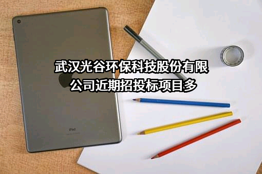 武汉光谷环保科技股份有限公司近期招投标项目多