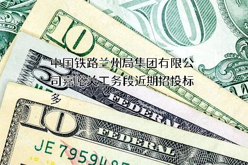 中国铁路兰州局集团有限公司嘉峪关工务段近期招投标项目多