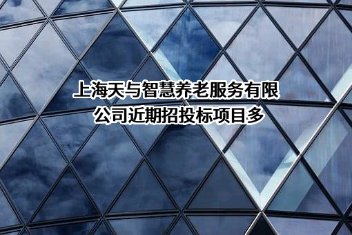 上海天与智慧养老服务有限公司
