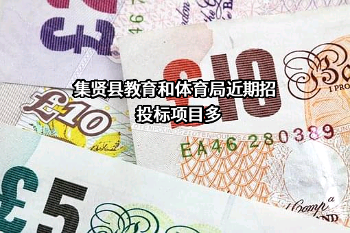 集贤县教育和体育局近期招投标项目多