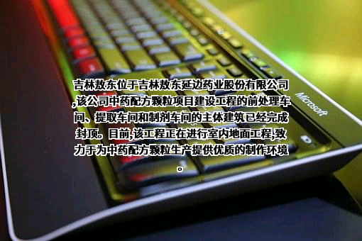 吉林敖东延边药业股份有限公司