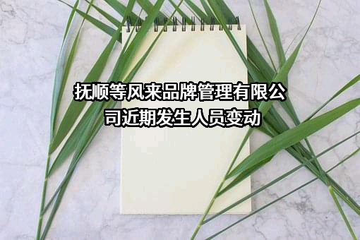 抚顺等风来品牌管理有限公司