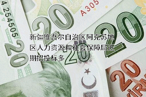 新疆维吾尔自治区阿克苏地区人力资源和社会保障局近期招投标项目多