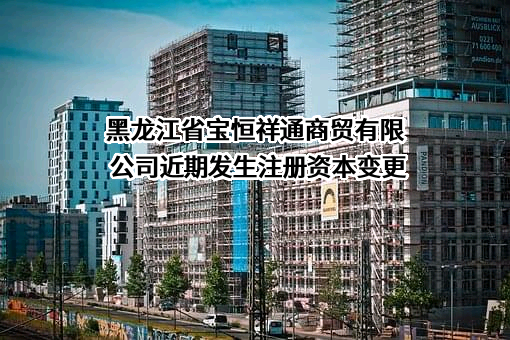 黑龙江省宝恒祥通商贸有限公司