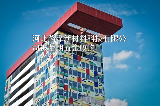 河北路泽新材料科技有限公司