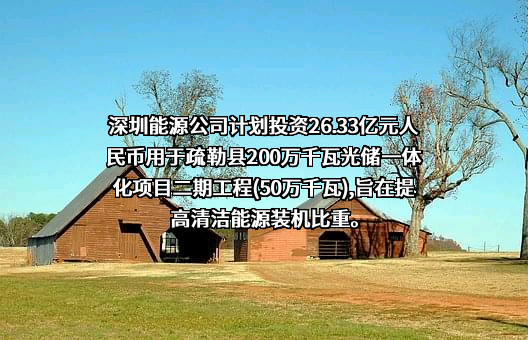 深圳能源集团股份有限公司