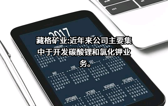 藏格矿业股份有限公司