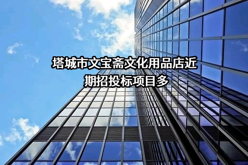 塔城市文宝斋文化用品店