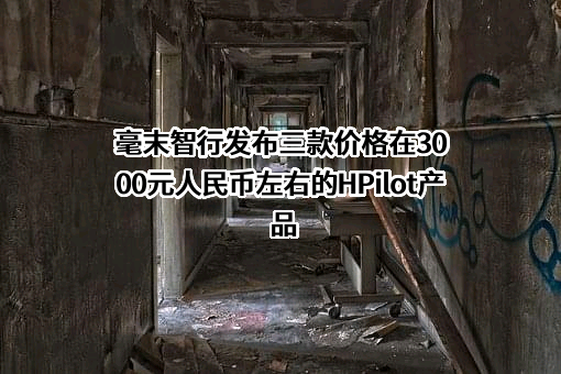 毫末智行科技有限公司