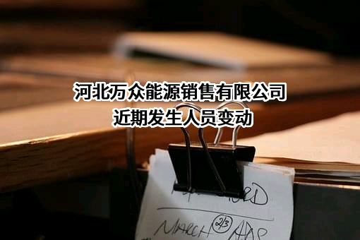 河北万众能源销售有限公司