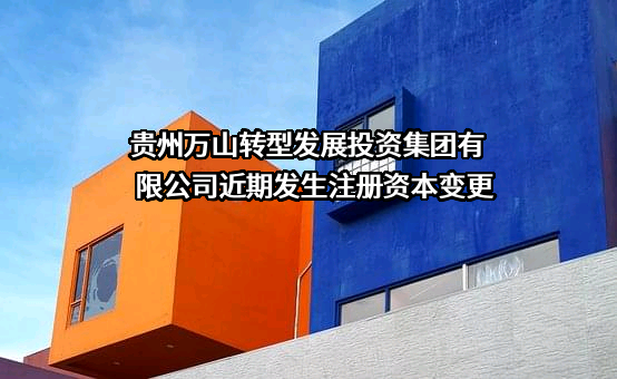 贵州万山转型发展投资集团有限公司