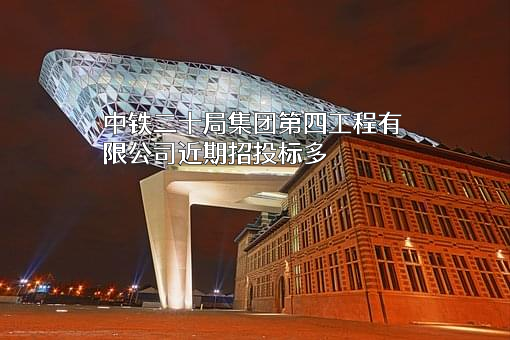 中铁二十局集团第四工程有限公司
