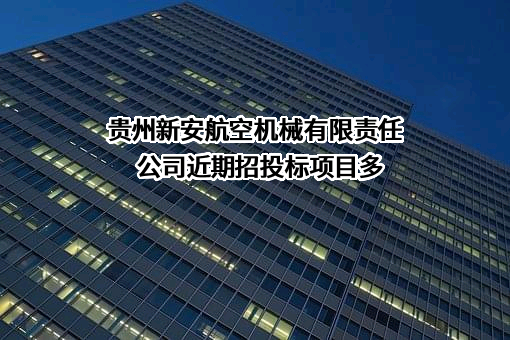 贵州新安航空机械有限责任公司
