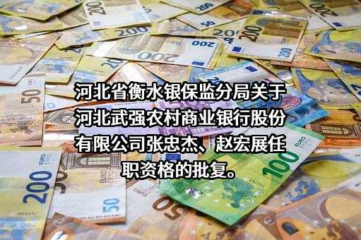 河北武强农村商业银行股份有限公司