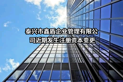 泰兴市鑫盾企业管理有限公司