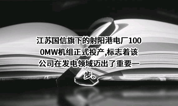 江苏国信股份有限公司