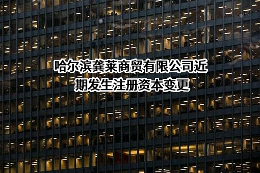 哈尔滨龚莱商贸有限公司