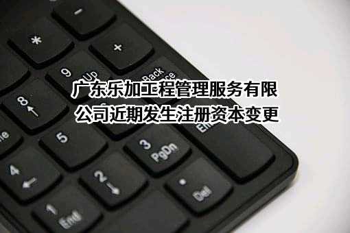 广东乐加工程管理服务有限公司