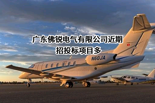广东佛锐电气有限公司近期招投标项目多