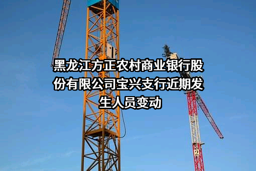 黑龙江方正农村商业银行股份有限公司宝兴支行