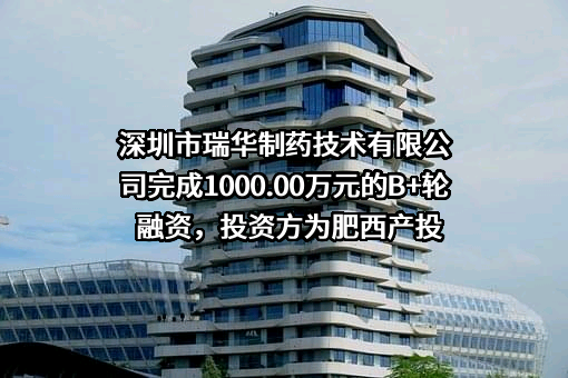 深圳市瑞华制药技术有限公司