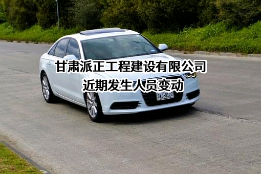 甘肃派正工程建设有限公司