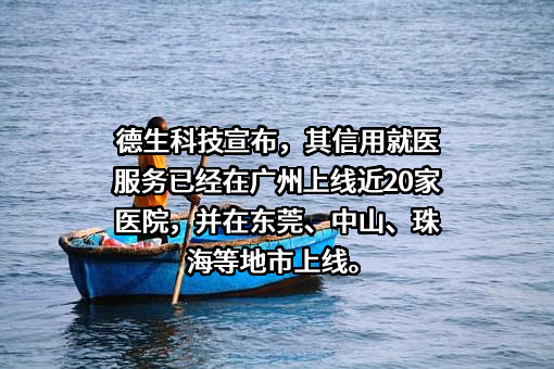 广东德生科技股份有限公司